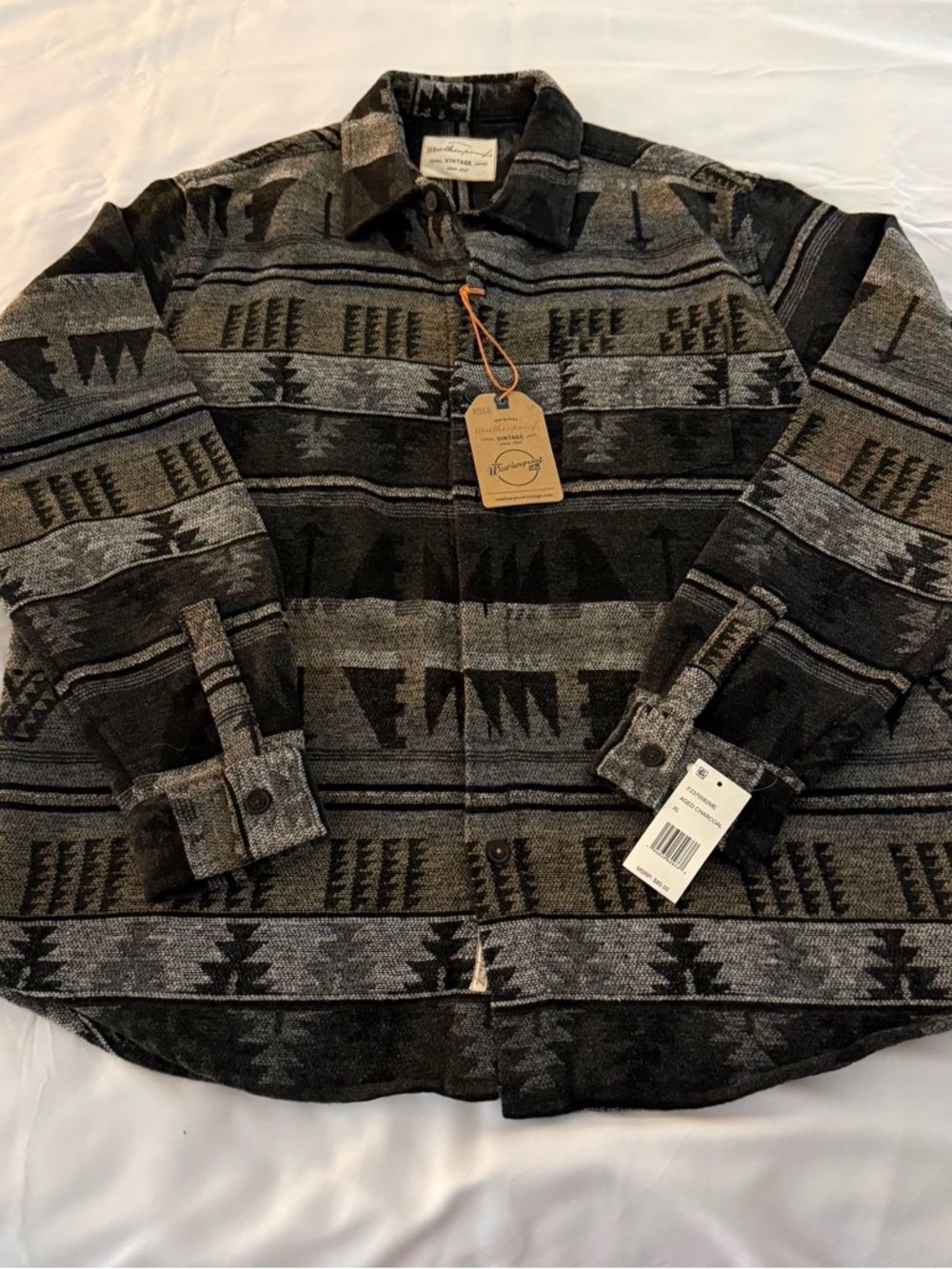 Weatherproof Men's ‘Aged Charcoal’ Shirt Jacket